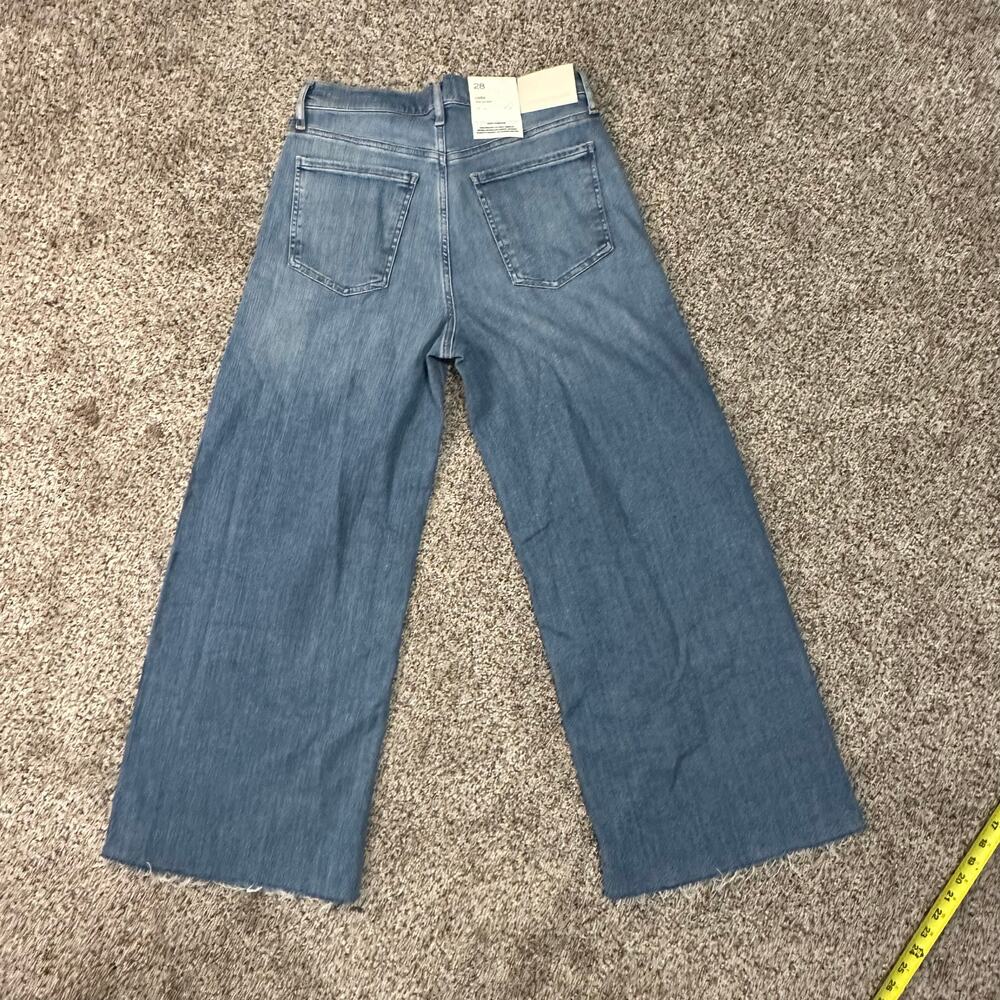 CITIZENS OF HUMANITY Women's Lyra Wide Leg Crop Size 28 In Abliss - Picture 5 of 11